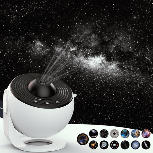 Night Light Galaxy Projector Starry Sky Projector 360° Rotate Planetarium Lamp for Kids Bedroom Valentines Day Gift Wedding Deco